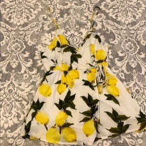Lemon Romper